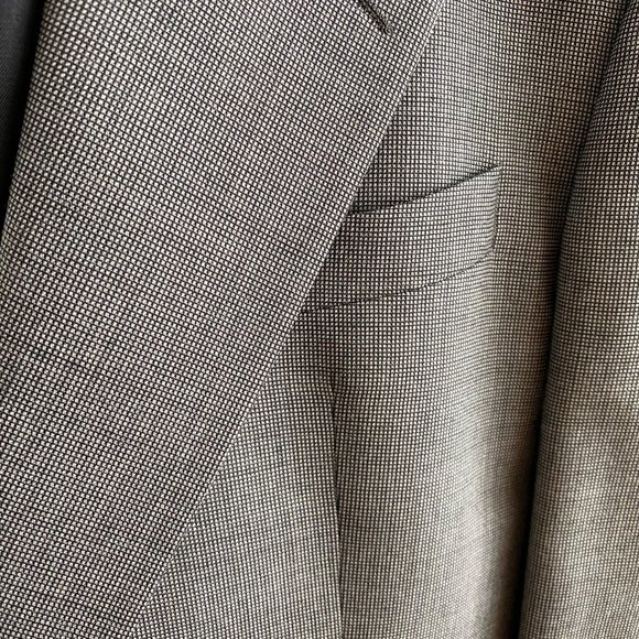 Christian Dior Vintage Monsieur Mens Blazer Size 40R * Black Gray - Picture 7 of 13